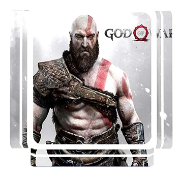  برچسب پلی استیشن 4 اسلیم طرح God of War